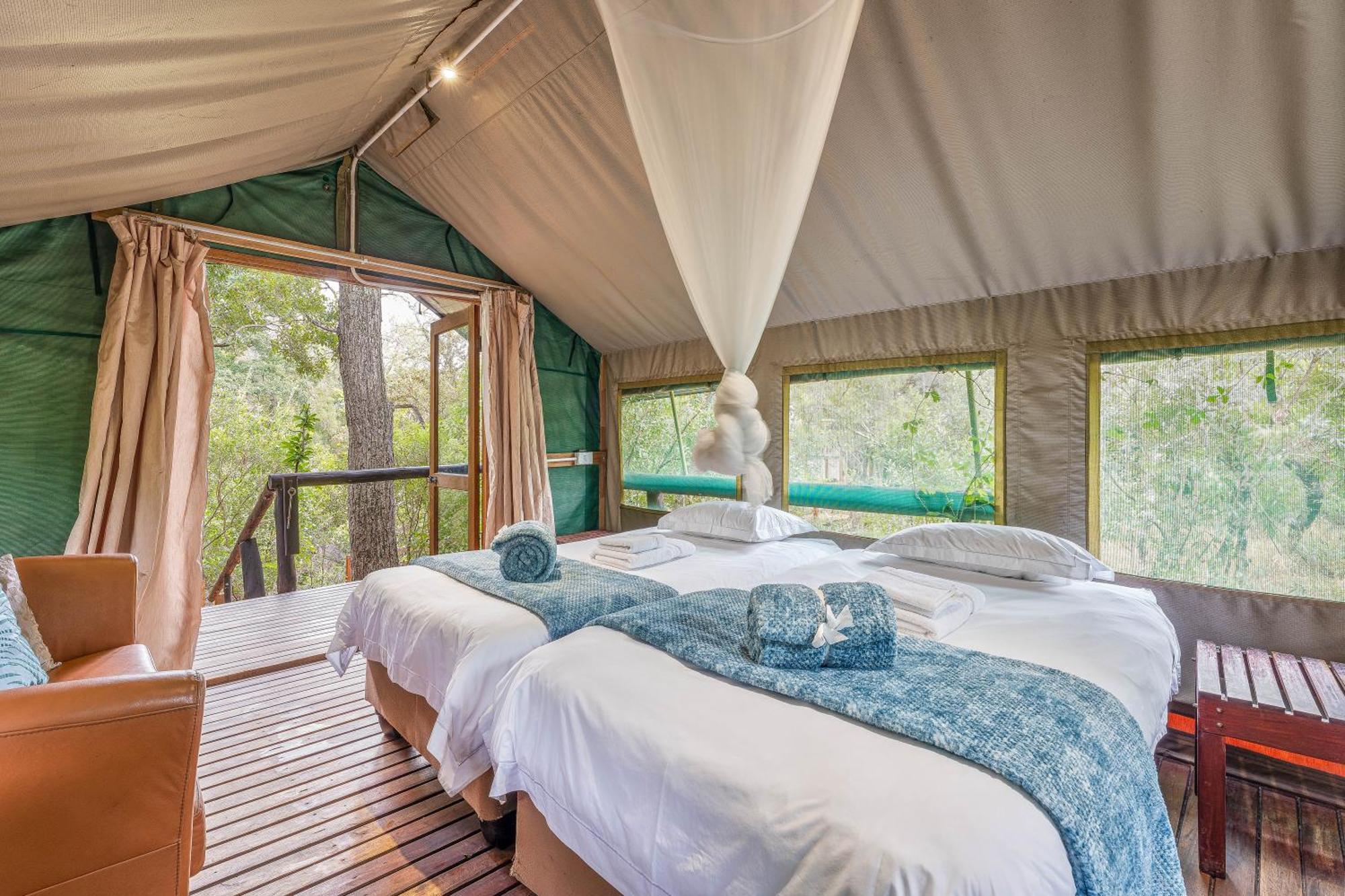 Ndzhaka Tented Camp Manyeleti vadrezervátum Kültér fotó